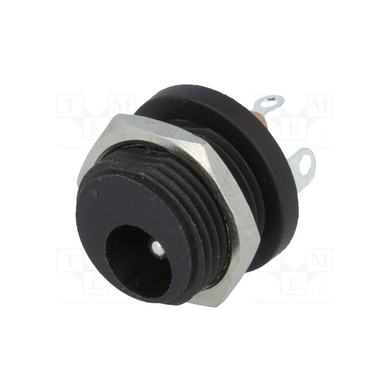 1 pcs x CLIFF - FC681473 - Socket, DC supply, male, 5.5/2.1mm, 5.5mm, 2.1mm, soldering