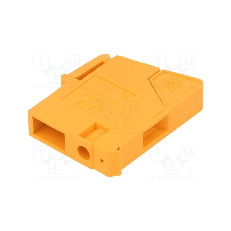 1 pcs x SYNFLEX - 5310100000009 - Splice terminal: transformer, ways: 1, 0.2÷6mm2, 690V, 38A, orange