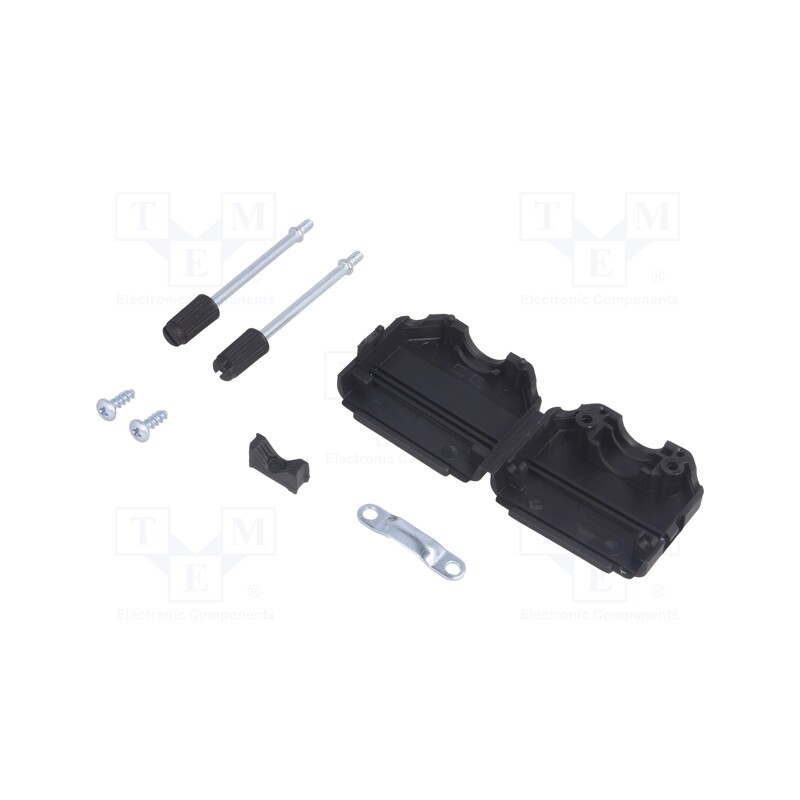 1 pcs x ENCITECH - 6260-0101-02 - Enclosure: for D-Sub connectors, D-Sub 15pin,D-Sub HD 26pin