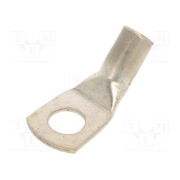 1 pcs x BM GROUP - BM0153745 - Tip: ring tube, M8, 16mm2, crimped, for cable, angled 45°, tinned