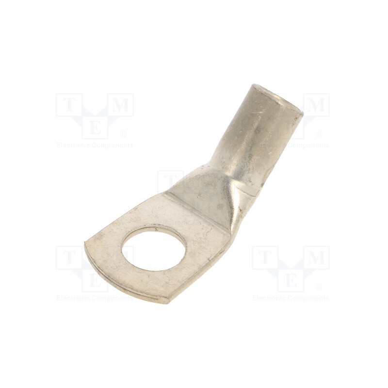 1 pcs x BM GROUP - BM0153745 - Tip: ring tube, M8, 16mm2, crimped, for cable, angled 45°, tinned