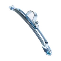 Agricultural machine trailer fender mounting bracket