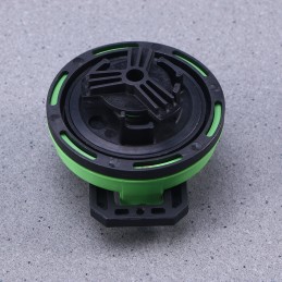 The fuel filler cap covers the oil tank