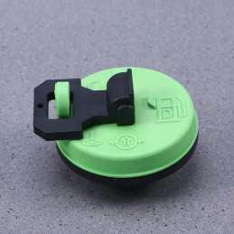 The fuel filler cap covers the oil tank