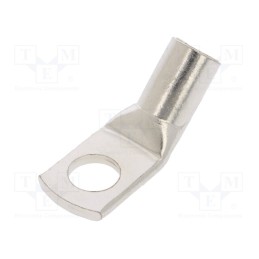 1 pcs x BM GROUP - BM0174345 - Tip: ring tube, M10, 35mm2, crimped, for cable, angled 45°, tinned