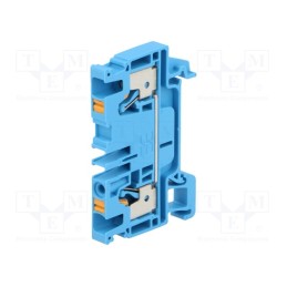 1 pcs x WEIDMu00dcLLER - 2051210000 A2C 4 BL - Splice terminal: rail, 4mm2, ways: 1, terminals: 2, blue, wemid, TS35