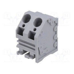 1 pcs x DEGSON ELECTRONICS - DG263-10.0-02P-11-00AH - PCB terminal block, angled, 10mm, ways: 2, on PCBs, 0.2÷6mm2, 30A