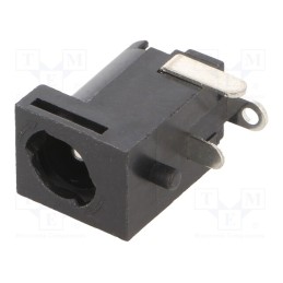 1 pcs x CLIFF - FC681478 - Socket, DC supply, male, 5.5/2.1mm, with lock, soldering, 2A, 16VDC