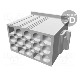 1 pcs x MOLEX - 19/09/2157 - Socket,plug, wire-wire/PCB, male/female, Standard .093', 5.03mm