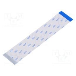 1 pcs x Global Connector Technology (GCT) - 05-40-D-0101-A-4-06-4-T - FFC cable, Cores: 40, Cable ph: 0.5mm, L: 101mm, 60V, Plat