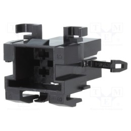 1 pcs x TE Connectivity - 929505-1 - Connector: wire-wire, JPT, male, plug, for cable, PIN: 4, black