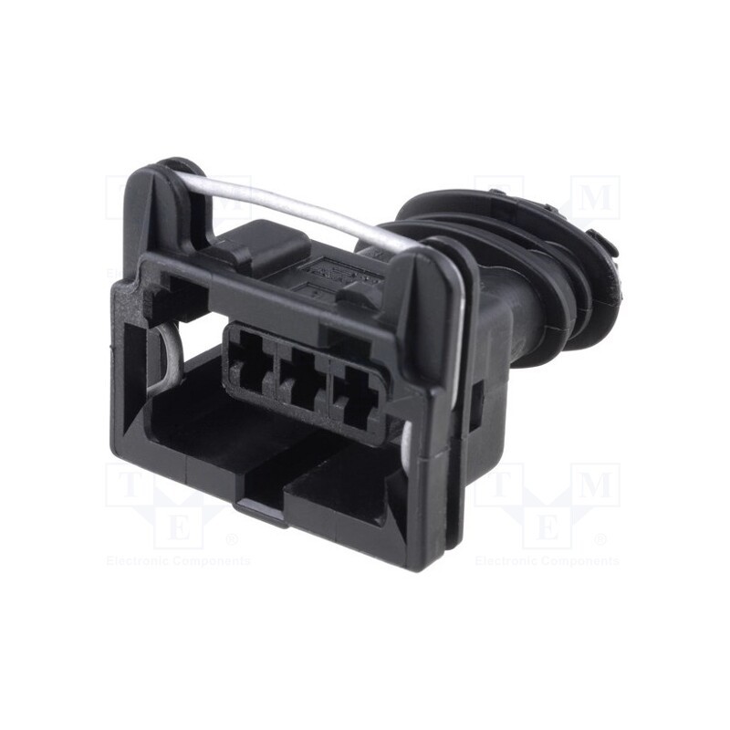 1 pcs x TE Connectivity - 282191-1 - Connector: automotive, JPT, female, plug, for cable, PIN: 3, black
