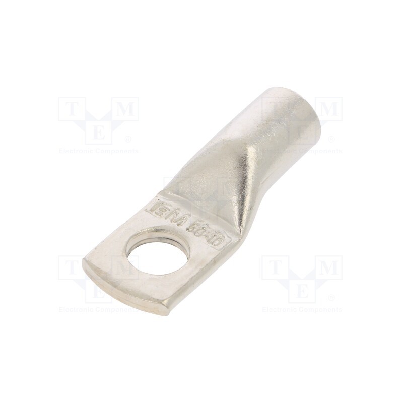 1 pcs x BM GROUP - BM018433 - Tip: ring tube, M10, 50mm2, crimped, for cable, straight, tinned