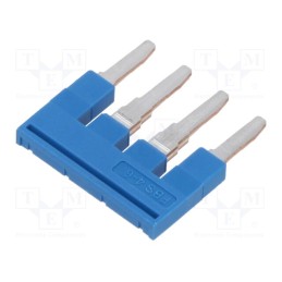 1 pcs x PHOENIX CONTACT - 3036958 - Comb bridge, ways: 4, blue, Width: 6mm, UL94V-0