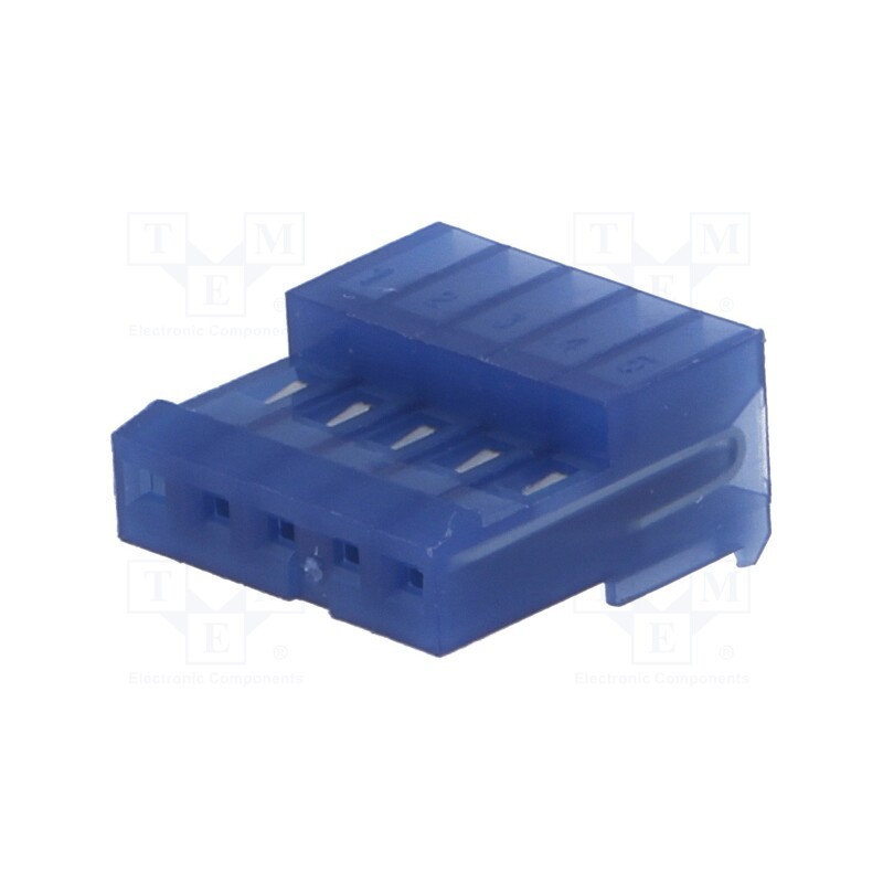 1 pcs x TE Connectivity - 3-640442-5 - Plug, wire-board, female, PIN: 5, 2.54mm, IDC, for cable, MTA-100