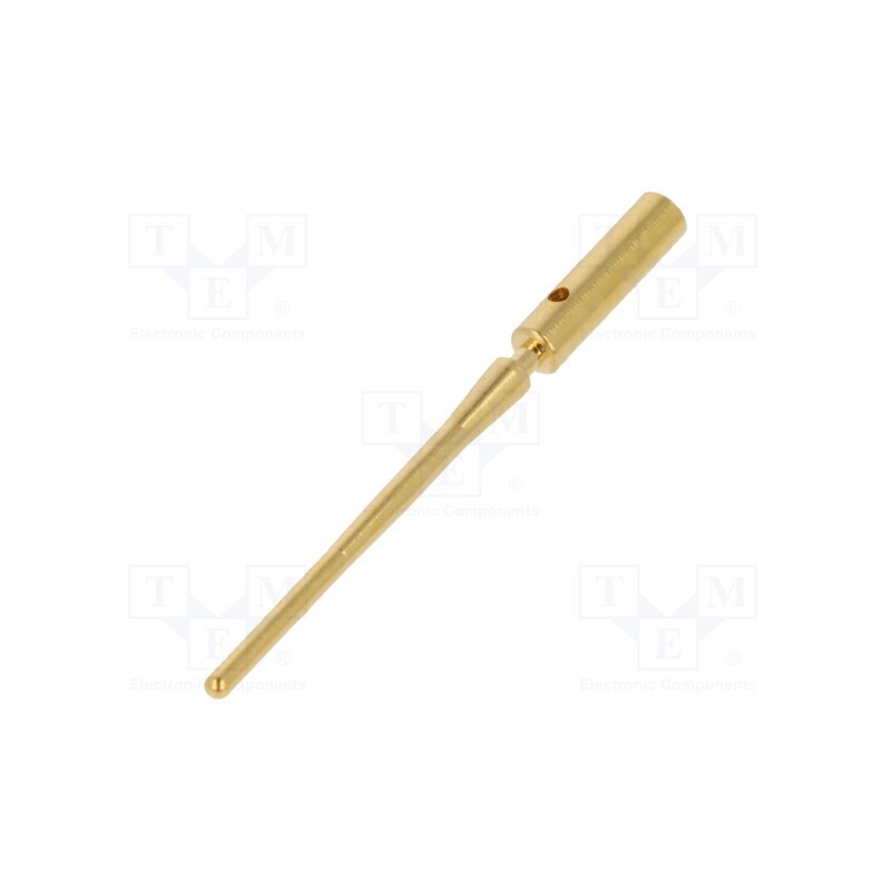 1 pcs x HARTING - 21011009019 - Contact, male, gold-plated, 0.13÷0.25mm2, crimped, for cable