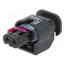 1 pcs x TE Connectivity - 1-1670916-1 - Connector: automotive, MCON 1.2, female, plug, for cable, PIN: 2