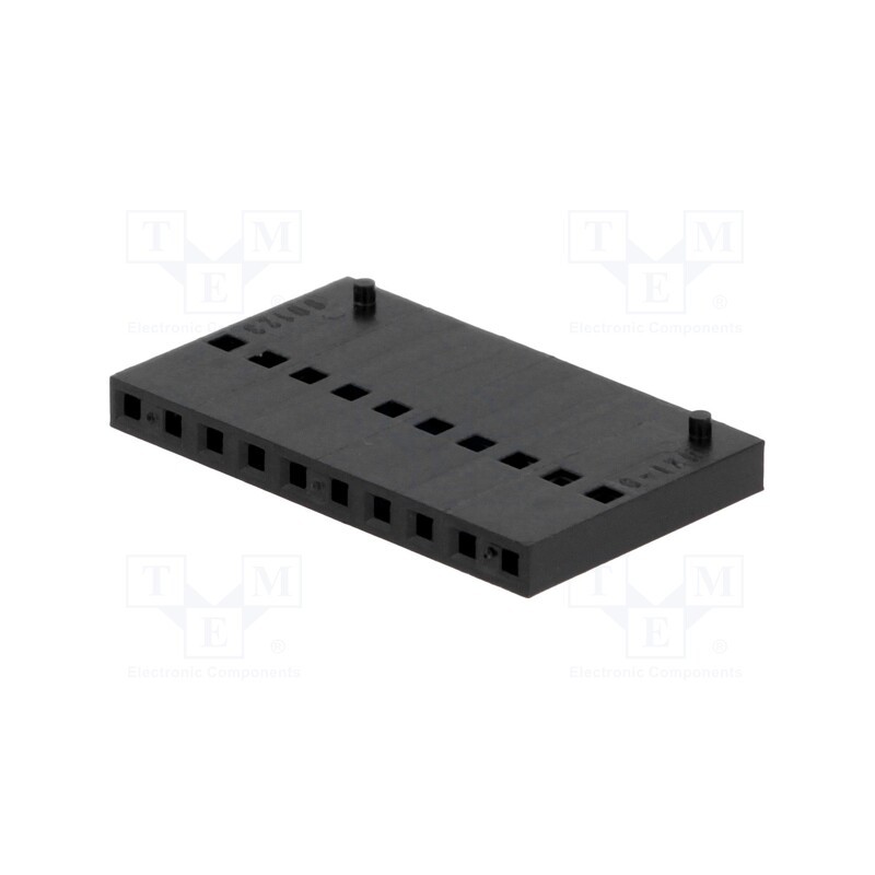 1 pcs x MOLEX - 901230110 - Plug, wire-board, female, C-Grid III, 2.54mm, PIN: 10, w/o contacts