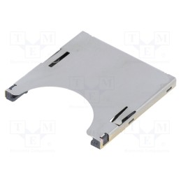 1 pcs x ADAM TECH - SDP-09L-SG-T/R - Connector: for cards, SD, push-push, SMT, gold flash