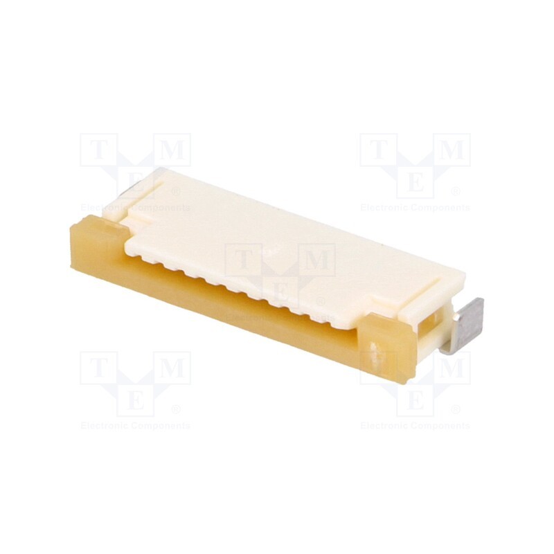 1 pcs x MOLEX - 522071060 - Connector: FFC/FPC, horizontal, PIN: 10, top contacts,ZIF, SMT