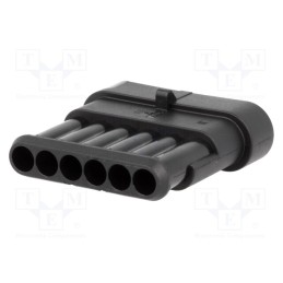 1 pcs x TE Connectivity - 282108-1 - Connector: wire-wire, Superseal 1.5, male, plug, PIN: 6, -40÷125°C