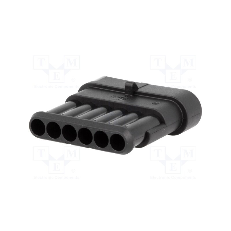 1 pcs x TE Connectivity - 282108-1 - Connector: wire-wire, Superseal 1.5, male, plug, PIN: 6, -40÷125°C