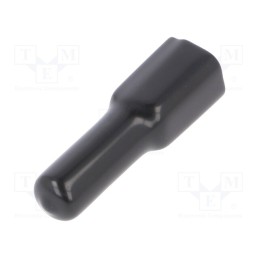 1 pcs x DEUTSCH - DT 2S-BT-BK - Accessories: plug cover, DT, female, PIN: 2, black, DT06-2S