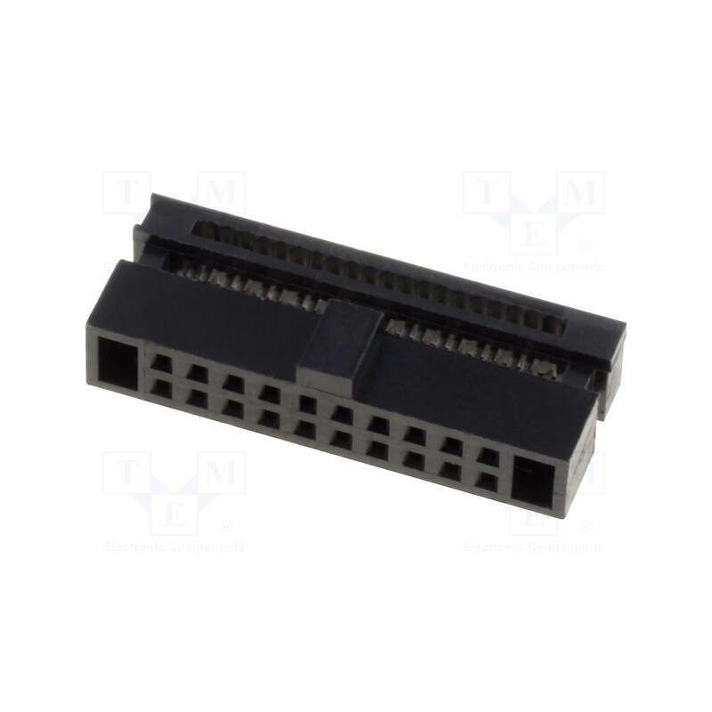 1 pcs x CONNFLY - DS1017-01-20NA8 - Plug, IDC, female, PIN: 20, IDC, for ribbon cable, 0.635mm