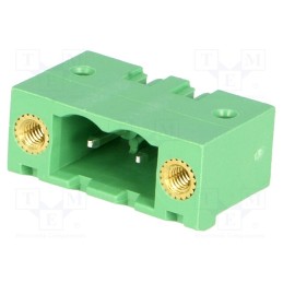 1 pcs x PHOENIX CONTACT - MSTBV 2,5/ 2-GF-5,08 1777073 - Pluggable terminal block, 5.08mm, ways: 2, straight, socket, male