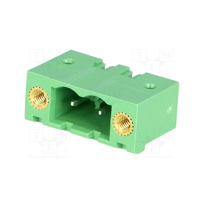 1 pcs x PHOENIX CONTACT - MSTBV 2,5/ 2-GF-5,08 1777073 - Pluggable terminal block, 5.08mm, ways: 2, straight, socket, male