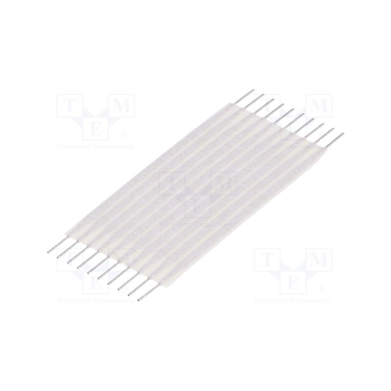 1 pcs x TE Connectivity - 1437130-4 - Connector: jumper cable, Cable ph: 1.27mm, L: 25.4mm, straight