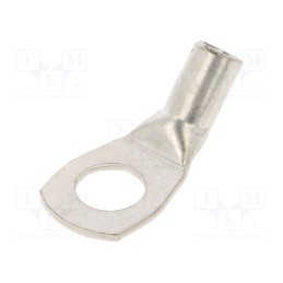 1 pcs x BM GROUP - BM0154345 - Tip: ring tube, M10, 16mm2, crimped, for cable, angled 45°, tinned