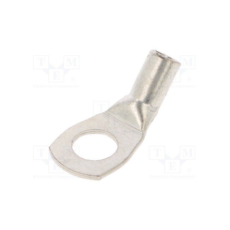 1 pcs x BM GROUP - BM0154345 - Tip: ring tube, M10, 16mm2, crimped, for cable, angled 45°, tinned