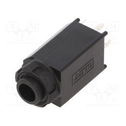 1 pcs x CLIFF - CL11061SA J/SKT S1V/SBB/SPN (W/O EARTH) - Socket, Jack 6,3mm, female, straight, THT, S1V