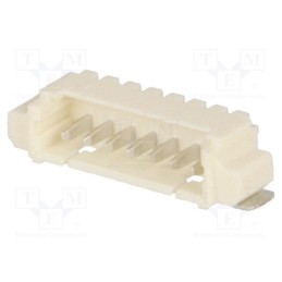1 pcs x MOLEX - 532610771 - Socket, wire-board, male, PicoBlade™, 1.25mm, PIN: 7, SMT, 1A, tinned