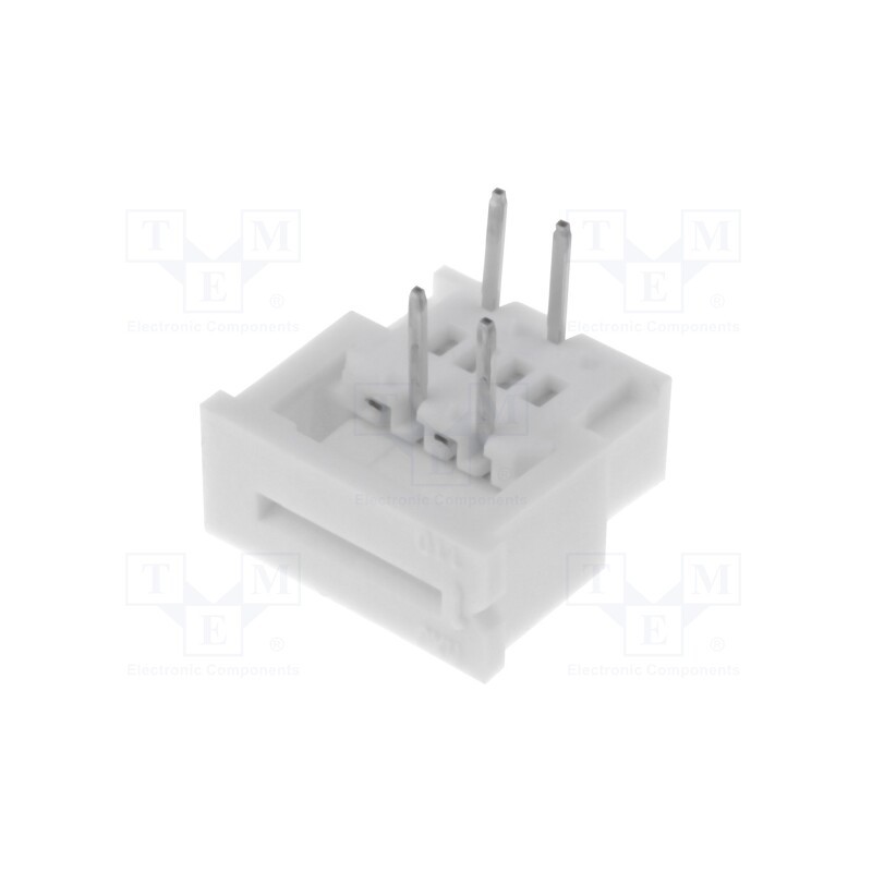 1 pcs x MOLEX - 39532044 - Connector: FFC/FPC, angled 90°, PIN: 4, top contacts,ZIF, THT, 200V