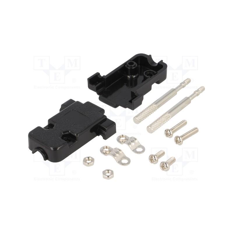 1 pcs x ENCITECH - 2360-0102-21 - Enclosure: for D-Sub connectors, D-Sub 9pin,D-Sub HD 15pin