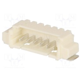 1 pcs x MOLEX - 532610671 - Socket, wire-board, male, PicoBlade™, 1.25mm, PIN: 6, SMT, 1A, tinned