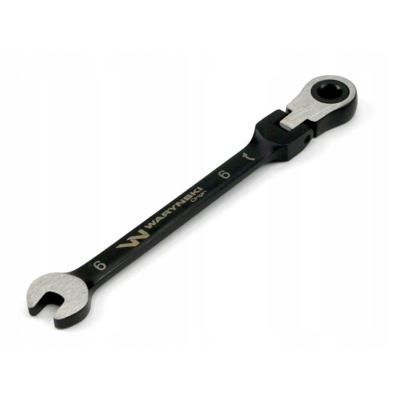 6 mm open-end wrench with 72 teeth ratchet