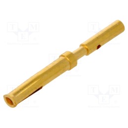 1 pcs x BULGIN - SA3179 - Contact, female, copper alloy, gold-plated, 28AWG÷24AWG, crimped