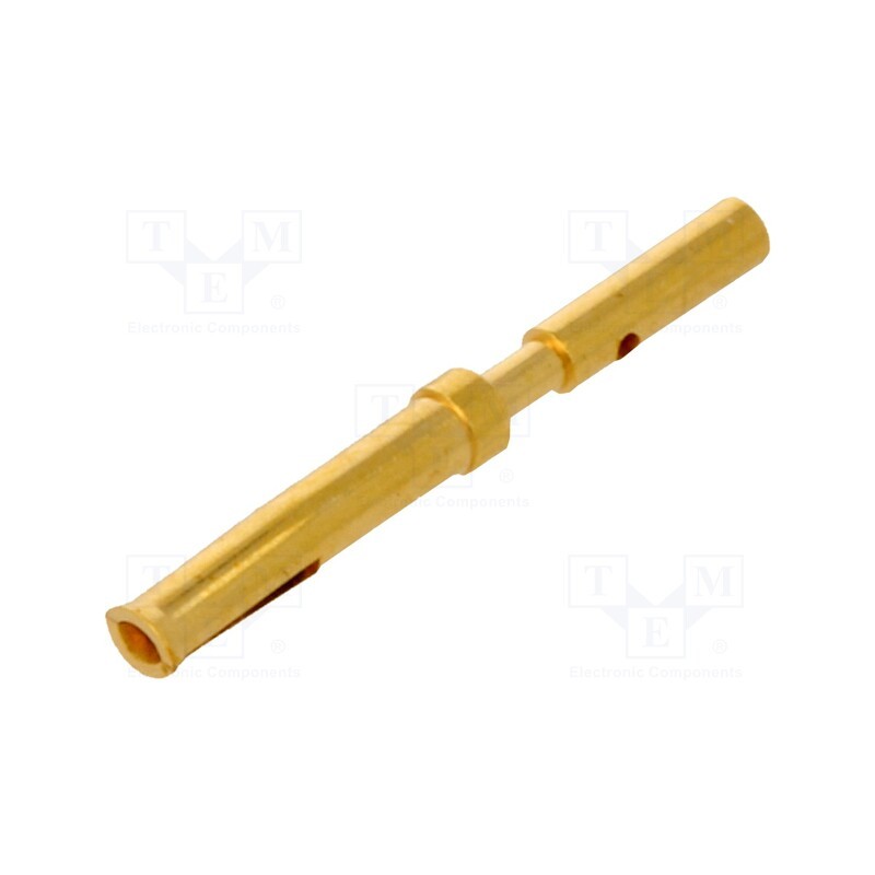 1 pcs x BULGIN - SA3179 - Contact, female, copper alloy, gold-plated, 28AWG÷24AWG, crimped