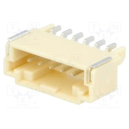 1 pcs x MOLEX - 5023520600 - Socket, wire-board, male, DuraClik, 2mm, PIN: 6, SMT, 3A, -40÷105°C