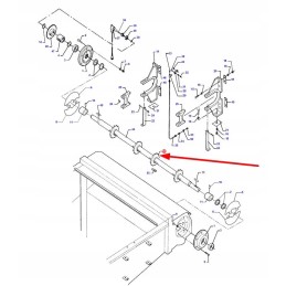D28282479 gear wheel of the inclined feeder