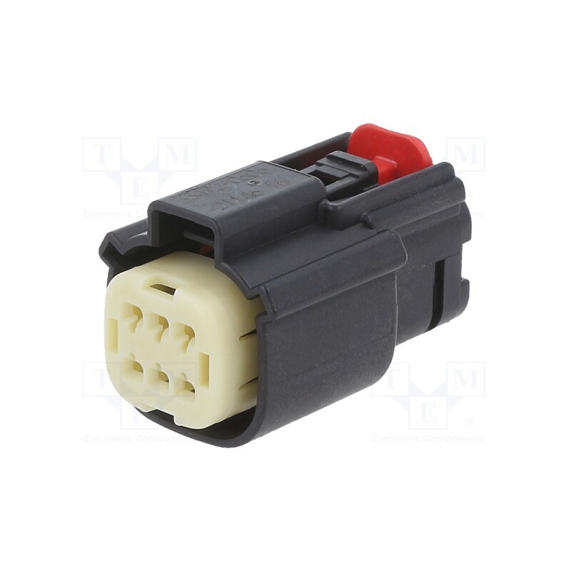 1 pcs x MOLEX - 334720606 - Connector: wire-wire, MX150, female, plug, for cable, -40÷125°C