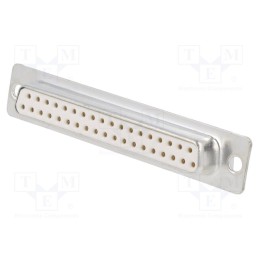 1 pcs x Amphenol Communications Solutions - DC37S064TLF - D-Sub, PIN: 37, socket, female, for panel mounting, straight, 5A