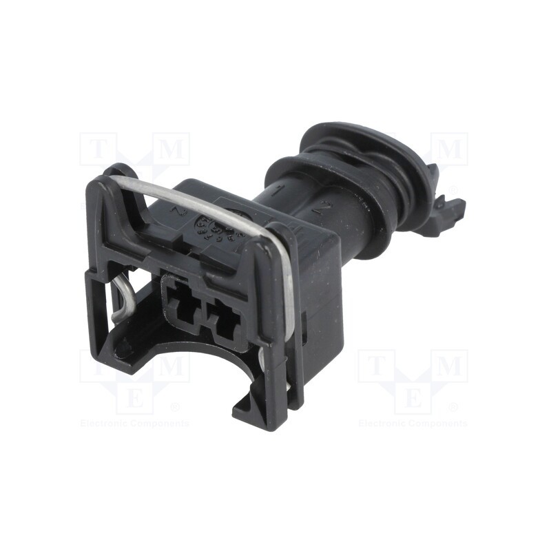 1 pcs x TE Connectivity - 282189-1 - Connector: automotive, JPT, female, plug, for cable, PIN: 2, black