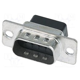 1 pcs x HARTING - 9670094701 - D-Sub, PIN: 9, plug, female, Type: w/o contacts