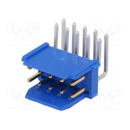 1 pcs x Amphenol Communications Solutions - 76383-305LF - Socket, wire-board, male, PIN: 10, 2.54mm, THT, Dubox®, 3A, FCI