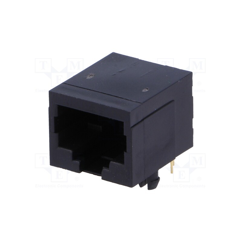 1 pcs x NINIGI - RJ50G - Socket, RJ50, PIN: 10, Layout: 10p10c, THT, angled 90°
