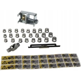 Compressor suction strainer set
